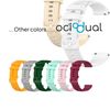 Ociodual Correa Compatible Con Reloj De 20mm, Color Azul Oscuro/blanco/turquesa