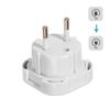 Ociodual 2x Adaptadores De Enchufe Uk A Eu, Convertidor De 3 Pines A 2 Pines, Tipo G A Tipo C,e Y F