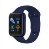 Reloj Inteligente Deportivo Impermeable Al Agua Con Bluetooth, Rastreador De Fitness Azul Oscuro