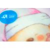 Manta Bebé Estampada Osito Luna Rosa 80x110cm