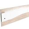 Cabecero Nantes Melamina Miroytengo 150 Cm 220x50cm - Blanco Y Sahara