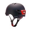 Casco Youin Homologado con Led Frontal Y Trasero Talla M (55-58cm) Negro