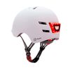 Casco Youin Homologado con Led Frontal Y Trasero Talla M (55-58cm) Blanco