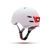 Casco Youin Homologado con Led Frontal Y Trasero Talla M (55-58cm) Blanco