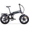 Youin Ebike You-ride Dakar - Urban - Fat 20" X 4 - Bat. Integrada Y Extraible - Negro/gris