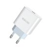 Adaptador De Corriente De Red Usb-c Carga Rápida 20w Blanco