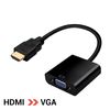 Cable Hdmi A Vga Adaptador De Imagen Y Sonido Para Pc Monitor Ordenador Tv Convertidor De Señal