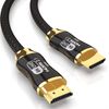 Cable Hdmi 2.1 8k Ultra Hd 120hz Para Smart Tv Y Consolas 1 Metro De Nylon Trenzado Y Capa Anticorrosiva