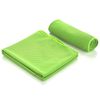 Toalla De Secado Rápido Para Sudor Fitness Gimnasio Tela De Microfibras Refrigerante Para Deporte 100x30 Cm Color Verde