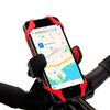 Pack Bicicleta Luz Iluminación Led Trasera + Soporte Para Móvil Manillar Bici Ajustable Para Smartphone, Seguridad Y Señalización