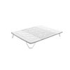 Topper Sobrecolchon De 70 X 180 Para Cama 70  Con Visco Gel Y Acolchado De Espuma