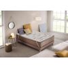 Topper Sobrecolchon Luxury Gold De 67,5 X 180 Para Cama 67,5  Con Visco Blue Gel Y Acolchado De Espuma