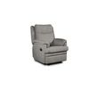 Sillon Relax Reclinable Manual Con Reposapies 83x101x105 Color Gris