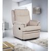 Sillon Relax Reclinable Manual Con Reposapies 83x101x105 Color Beige