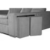 Sofa Chaise Longue Marbella  Gris Derecha. Matris