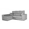 Sofa Chaise Longue Marbella  Gris Izquierda. Matris