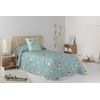 Colcha Bouti Reversible Jurasic Green Hei Cama 90 Cm