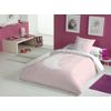 Cotton Artean - Funda Nordica Infantil / Juvenil Reversible Moon Pink Cama De 90. Algodón 100%