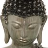 Figura Buda Negro Y Plata