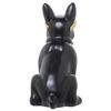 Figura Perro Negro Y Dorado