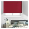 Estor Enrollable Opaco Liso - Medidas Estor: 120x175 - Estor Rojo | Blindecor