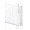 Estor Enrollable Premium - Estor Enrollable Tamaño 100x180 - Estor Premium Color Blanco Con Motas Turquesas | Blindecor