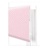 Estor Enrollable Premium - Estor Enrollable Tamaño 100x180 - Estor Premium Color Rosa Con Motas Blancas | Blindecor