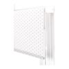 Estor Enrollable Premium - Estor Enrollable Tamaño 120x180 - Estor Premium Color Blanco Con Motas Grises | Blindecor