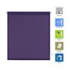 Estor Enrollable Translúcido Liso Easyfix Sin Herramientas - Medidas Estor: 67x180 - Estor Violeta | Blindecor