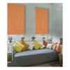 Estor Enrollable Sin Herramientas Easyfix Opaco Liso  Medidas Estor: 37x180  Estor Naranja | Blindecor