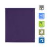 Estor Enrollable Sin Herramientas Easyfix Opaco Liso  Medidas Estor: 42x180  Estor Violeta | Blindecor