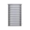 Estor Enrollable Easyfix Sin Herramientas - Medida Estor: 65x130 - Estor Gris Plata | Blindecor