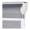 Estor Enrollable Easyfix Sin Herramientas - Medida Estor: 105x220 - Estor Gris Plata | Blindecor