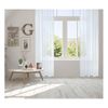 Pack X 2 Cortinas Visillo Semitranslúcidas - Cortina Fácil Colocación Tamaño 260x140 - Cortinas Con Ollaos Metálicos Modelo Celeste | Blindecor