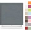 Estor Enrollable Translúcido A Medida - Estor Enrollable Tamaño 85x175 - Estor Color Gris Pastel | Blindecor
