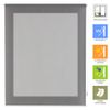 Estor Enrollable Screen A Medida - Estor Screen Tamaño 110x180 - Estor Enrollable Color Gris Oscuro | Blindecor