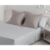 Juego De Sábanas Alexandra House Living Gris Perla Cama De 105 3 Piezas