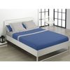 Juego De Sábanas Alexandra House Living Azul Cama De 200 4 Piezas