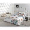 Juego De Funda Nórdica Alexandra House Living Zig Zag Multicolor Cama De 180 4 Piezas