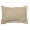 Funda De Cojín Alexandra House Living Beige Camel 55 X 55 + 5 Cm