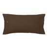 Funda De Almohada Alexandra House Living Marrón Chocolate 45 X 110 Cm