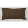 Funda De Almohada Alexandra House Living Marrón Chocolate 45 X 110 Cm