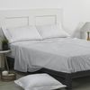 Sábana Encimera 100% Algodón De 200 Hilos Perla Para Cama De 105 Cm