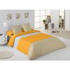 Juego De Funda Nórdica Alexandra House Living Amarillo Beige Gris Perla Cama De 105 3 Piezas