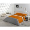 Juego De Funda Nórdica Alexandra House Living Gris Perla Ocre Cama De 105 3 Piezas