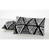 Funda De Almohada Alexandra House Living Yaqui Negro 50 X 75 Cm (2 Unidades)