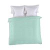 Funda Nórdica Lisa Polialgodón Color Aqua Para Cama De 90 Cm