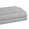 Juego De Sábanas Alexandra House Living Qutun Gris Perla Cama De 150 4 Piezas