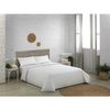 Juego De Funda Nórdica Alexandra House Living Qutun Blanco Cama De 105 3 Piezas