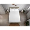 Juego De Funda Nórdica Alexandra House Living Qutun Blanco Cama De 105 3 Piezas